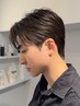 【men's】メンズカット＋ダウンパーマ＋眉毛cut  ￥14000  [新宿/メンズ]