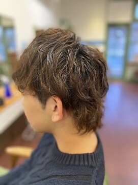 ヘアーズ ベリー 庄内店(hairs BERRY) メンズナチュラルウェーブ