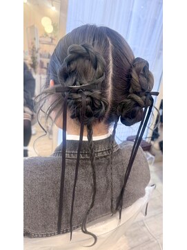 ヘアメイクアンドセットサロン リッコ(Hair make&set salon Ricco) 個性派タイトカチモリ