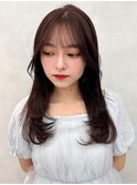 韓国ヘア/レイヤーカット/ワンカール/小顔カット/イメチェン