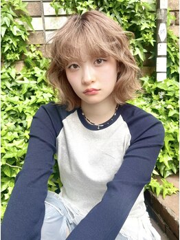 アンサム 下北沢店(UNSOME)の写真/【カット¥3500】一人一人の顔型・髪質に合わせてカット。伸びても崩れにくいスタイルをお届け◎
