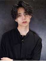 アンサー 渋谷(ANSWER)&nbsp;センターパート波巻きツイストスパイラルパーマシャドウパーマ