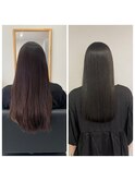 やわらかい質感のロングヘア◎