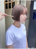【NICA】ボブ×ハイトーングレージュ☆友常
