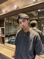 メンズココ メンズパーマ 韓国ヘア 日本橋店(MENS COCO)&nbsp;ジェントルショート フェザーパーマ