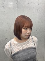 アジールヘア 赤羽駅南口店(agir hair)&nbsp;オレンジブラウン×パープルグラデーションカラー(赤羽/赤羽駅)
