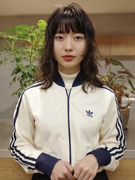 スク(SUKU) ミディアム×パーマ