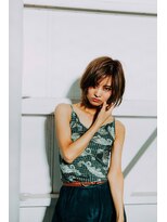 エクファ ヘア オリジン(ex-fa hair origin)&nbsp;黒髪カタロググレーベージュレイヤーロングアッシュカラー