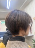 乾かすだけで決まるハンサムショート