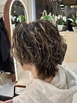 ラ ポルト ドゥ サワ(La Porte de SAWA) ゆるめシャドウパーマ×ハイライト