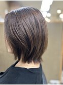 髪質改善白髪ボカシ+ミディ