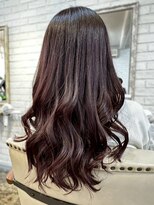 リコ 池袋東口店(Liko)&nbsp;アッシュブラウン レイヤーカット 透明感カラー 巻き髪 美髪