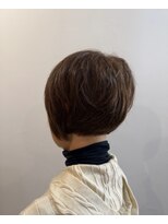 ピュアソウル(Pure Soul) 直毛さん。ドライでキマる丸みショートボブ