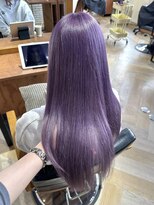 ラフ バイ マグ 南松本(R.A.F. by Mag) 春の透明感カラー◎ラベンダーカラーケアブリーチダブルカラー