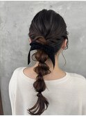 ヘアセット　おしゃれ大人可愛い　結婚式　卒園式　卒業式　　