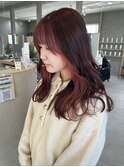 フェイスフレーミングピンク