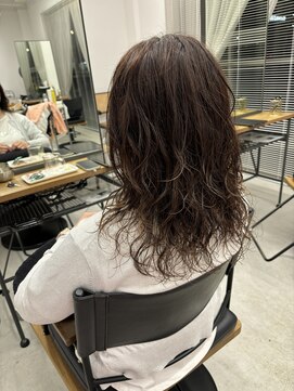 テラス トヨタ(Telasu Toyota) 朝楽5分セットの海外ガール風ゆるふわウェーブパーマ◎