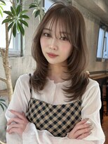 サイン 渋谷(SIGN) 韓国ヘアハッシュカットレイヤーカットブリーチ無し韓国ボブ渋谷