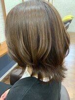 カミイロキレイ&nbsp;抜け感レイヤー × シフォンブラウン