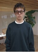 メンズショートナードヘア