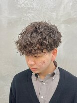 サームマン 人形町(SARM MAN)&nbsp;波巻きスパイラル×無造作マッシュ