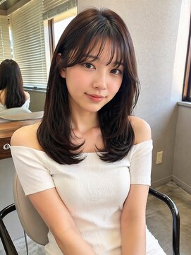 ノイ(neu) 【静岡エリア】ナチュラルくびれミディ×シースルーバング