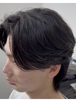 ベル 桑名(BHEL)&nbsp;桑名メンズパーマルーズパーマシャドウパーマセンターパート緩め