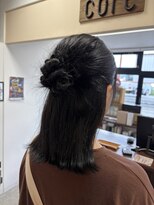 コアヘアー(core hair)&nbsp;ハーフアップカチモリ