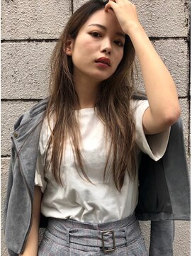 キース ヘアアンドメイク 恵比寿(kith. hair&make) 恵比寿kith.本田寿雄×大人ストレートロング