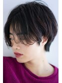 【Rire-リル銀座-】くせ毛風ショートボブ