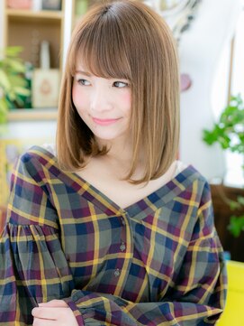 カバーヘアアンドスパ ブリス 浦和(COVER HAIR&SPA bliss) *bliss浦和*愛され度高め♪外国人風♪前下がりワンカールa