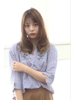 バグズ ヘアデザイン 桔梗が丘店(Baguz HAIR DESIGN)&nbsp;毛先カールでインナーカラーが映える☆うる艶髪