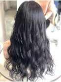 透明感たっぷり♪大人可愛い黒髪ロング