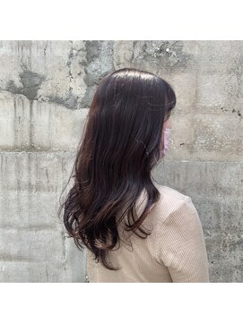 シェノン 西梅田(CHAINON) 前髪/グレーベージュ/アッシュカラー/ブラウン/レイヤーロング