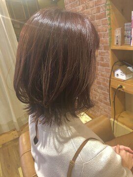 ラクヘアー 明大前(rakhair) 大人かわいいゆるふわレイヤースタイル