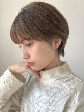 エクリ シセイドウ 麻布十番店(equri×SHISEIDO) 【麻布十番】シンプルにオシャレ可愛い丸みショート