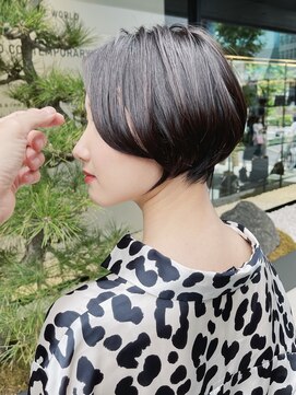 ピークアブー 原宿ハラカド(PEEK-A-BOO) 大人オトナくせ毛多毛くびれショートボブ