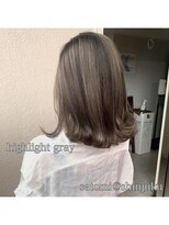 ワット 原宿店(W)&nbsp;【W-ワット-原宿店】王道人気のハイライト×透け感グレージュ