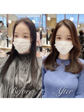 アフロートリノ(AFLOAT Leino) 【佐々木友絵】20代30代40代◎小顔レイヤースタイル