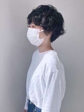 ゴーズゴードットビー 吉祥寺(go s go .b) ふわくしゃ可愛いマッシュパーマ【吉祥寺】