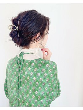 アン たまプラーザ(un) ★簡単アレンジ【たまプラーザ髪質改善オージュア サロン】