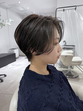 サルファ ヘアデザイン 名古屋 丸の内(S.ALPHA HAIR DESIGN) 前髪長めショート