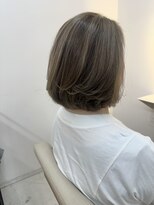 シダミノオ(sida MINOH)&nbsp;【sida 池村】20代30代40代白髪ぼかしハイライトレイヤーボブ