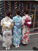 浴衣ヘア&浴衣着付　　＜早朝受付中＞