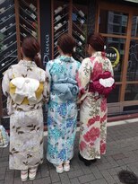 ヘアコレクション アンジュ(Hair collection Unge)&nbsp;浴衣ヘア&浴衣着付　　＜早朝受付中＞