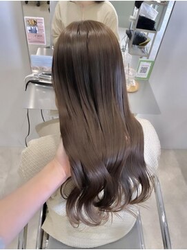 インク バイ アルテフィーチェ 西宮(ink by artefice) ベージュブラウン/マロンベージュ/くすみベージュ@20代/30代