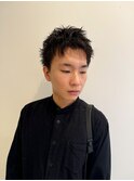スパイキーショートシャドウパーマ/メンズ/新潟長岡宮関