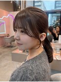 似合わせ顔まわりカット