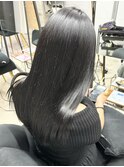 縮毛、ブルーブラック