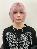 サンク 原宿 表参道(cinq)&nbsp;ハイトーンレイヤーボブミディアムレイヤーショートウルフボブ